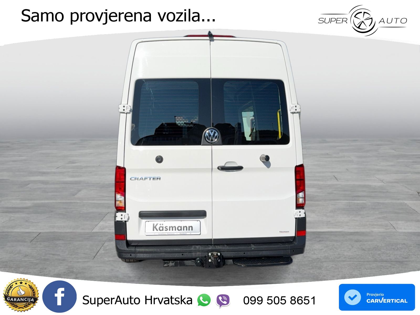 Volkswagen Crafter Kasten Hochdach L3H3 2.0TDI AHK KAM ACC 177 KS