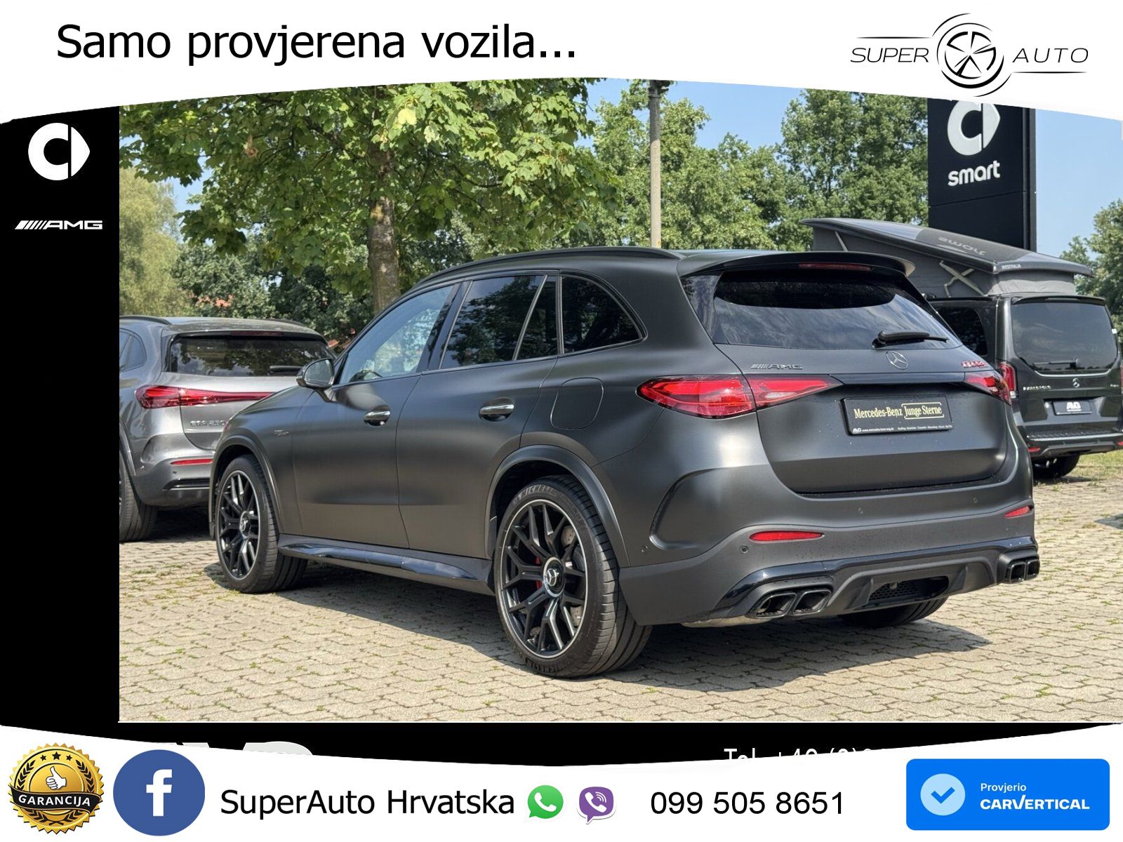 Mercedes AMG GLC 63 S E PERFORMANCE (680 KS) 4MATIC+ AMG SPEEDSHIFT MCT 9G LED+GR SJED+ACC
