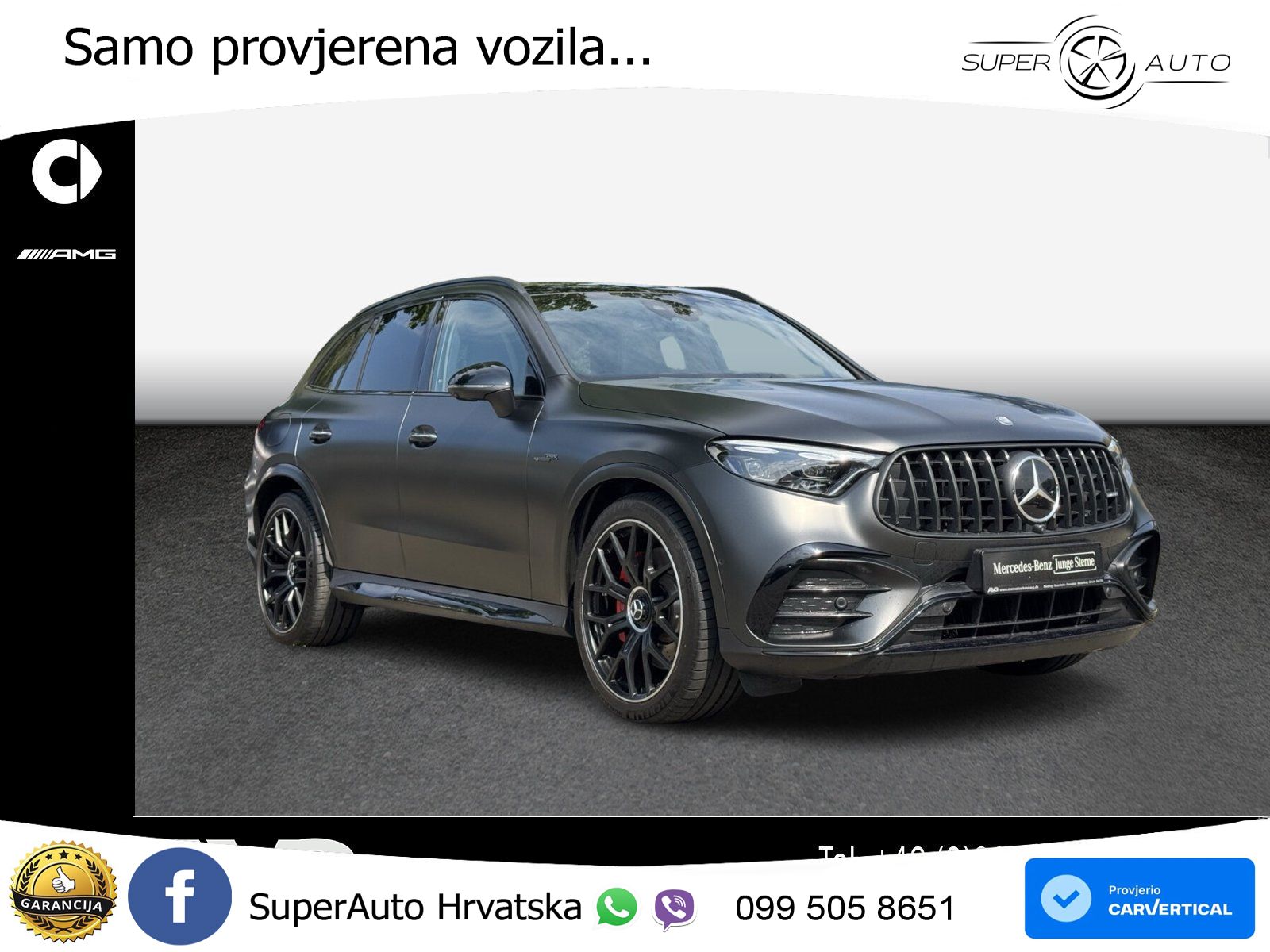 Mercedes AMG GLC 63 S E PERFORMANCE (680 KS) 4MATIC+ AMG SPEEDSHIFT MCT 9G LED+GR SJED+ACC