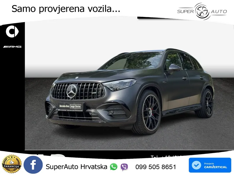 Mercedes AMG GLC 63 S E PERFORMANCE (680 KS) 4MATIC+ AMG SPEEDSHIFT MCT 9G LED+GR SJED+ACC