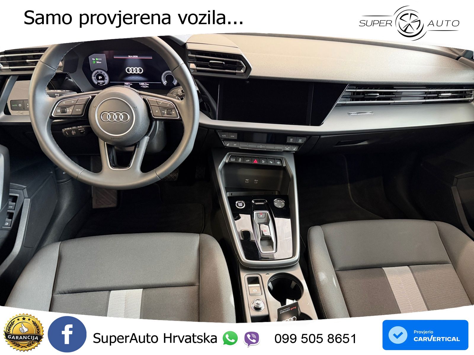 Audi A3 Sportback 40 TFSI e (204 KS) Plug-in Hybrid S tronic advanced LED+GR SJED+ACC