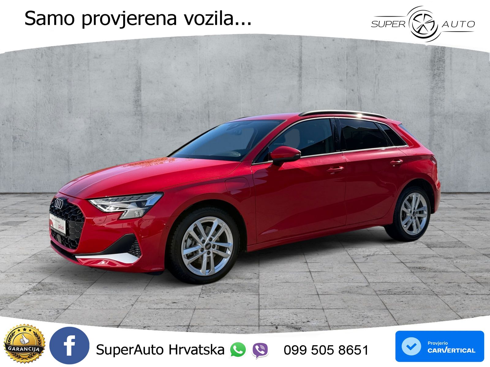 Audi A3 Sportback 40 TFSI e (204 KS) Plug-in Hybrid S tronic advanced LED+GR SJED+ACC