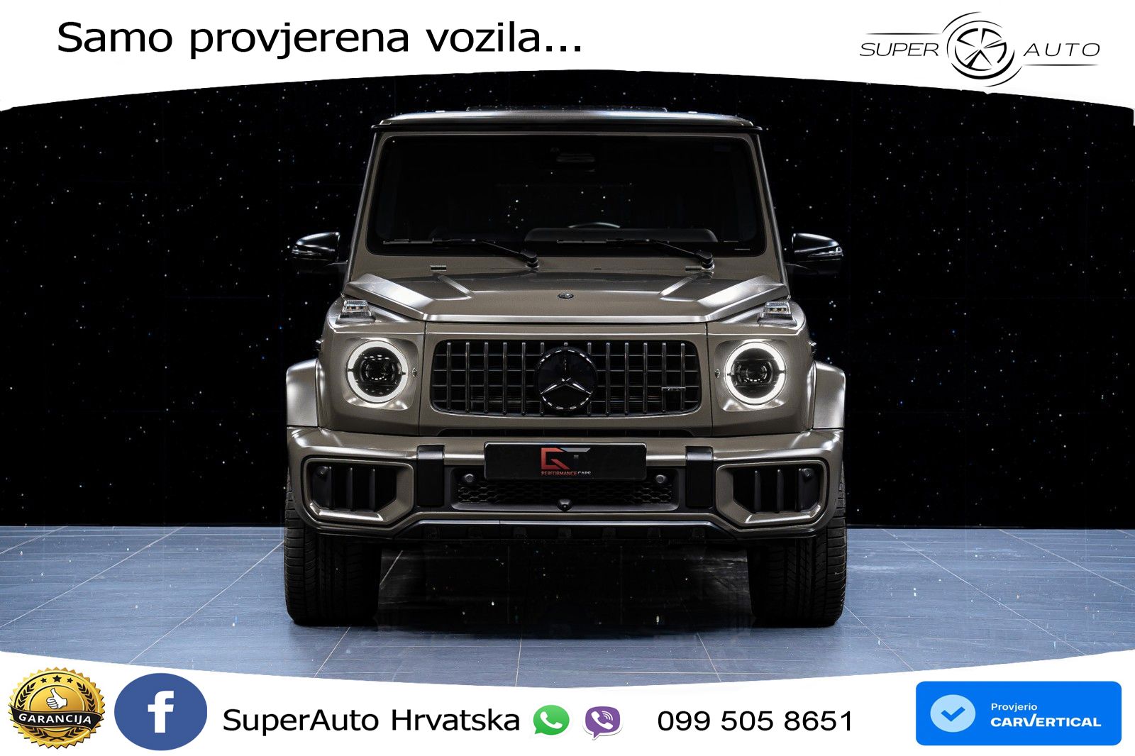 Mercedes AMG G 63 Long V8 (585 KS) 4MATIC 9G-TRONIC AMG SPEEDSHIFT TCT Manufaktur LED+GR SJED+ACC