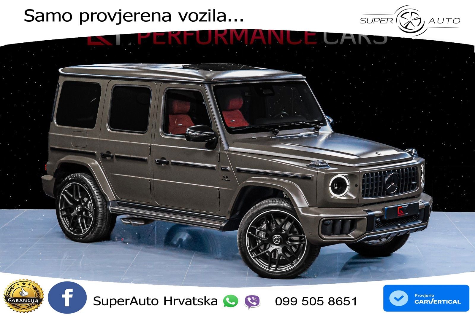 Mercedes AMG G 63 Long V8 (585 KS) 4MATIC 9G-TRONIC AMG SPEEDSHIFT TCT Manufaktur LED+GR SJED+ACC