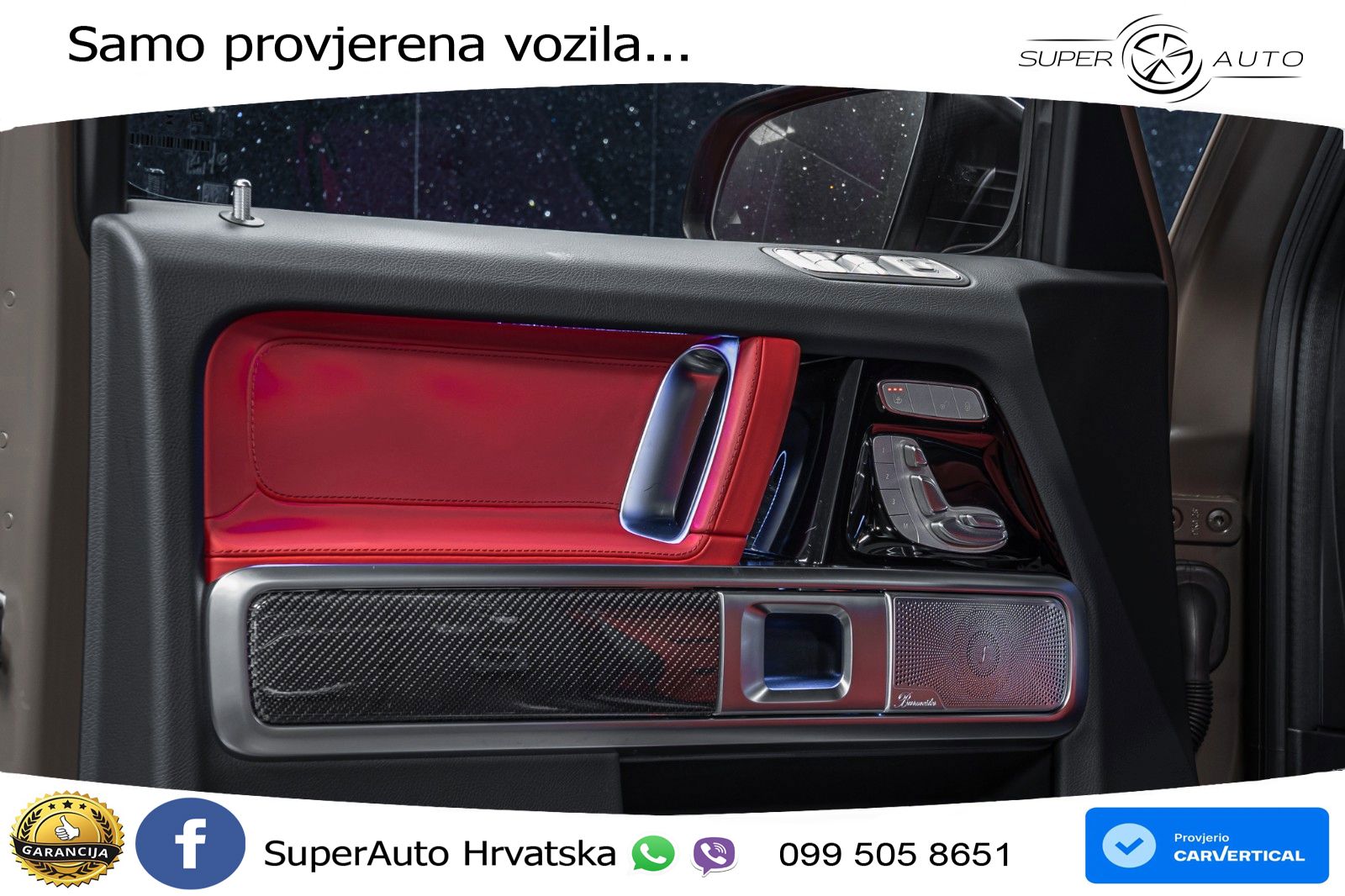 Mercedes AMG G 63 Long V8 (585 KS) 4MATIC 9G-TRONIC AMG SPEEDSHIFT TCT Manufaktur LED+GR SJED+ACC