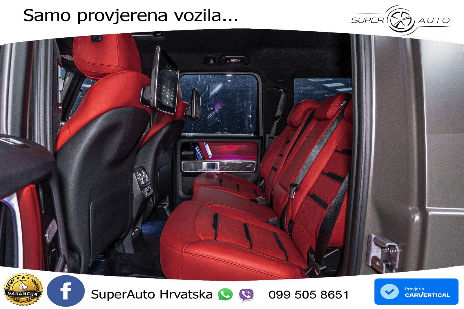 Mercedes AMG G 63 Long V8 (585 KS) 4MATIC 9G-TRONIC AMG SPEEDSHIFT TCT Manufaktur LED+GR SJED+ACC