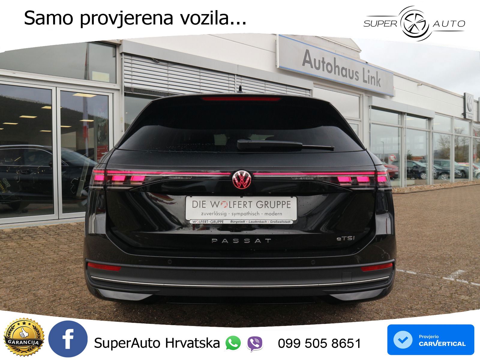 Volkswagen Passat Variant 1.5 eTSI (150 KS) DSG Business LED+GR SJED+ACC