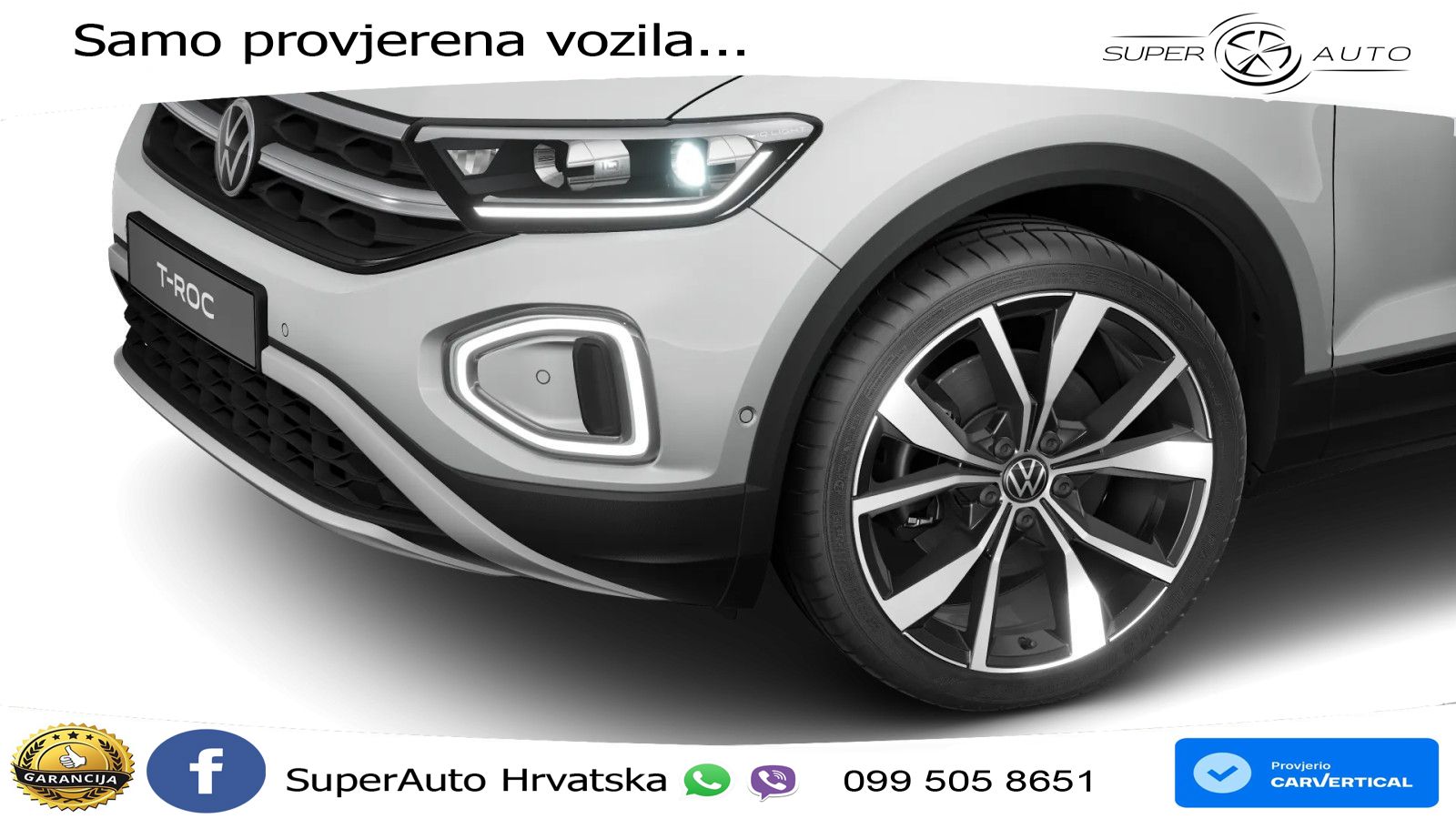 Volkswagen T-Roc 2.0 TDI (150 KS) DSG LED+GR SJED+ACC