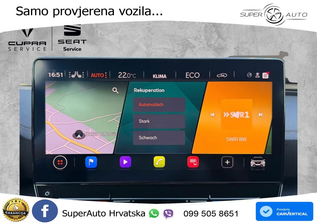Cupra Formentor 1.4 TSI (245 KS) e-Hybrid DSG VZ LED+GR SJED+ACC