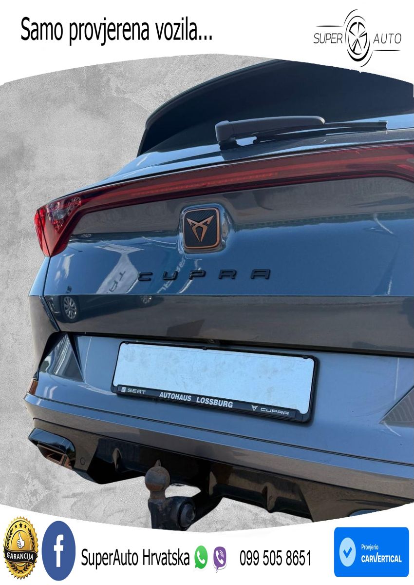 Cupra Formentor 1.4 TSI (245 KS) e-Hybrid DSG VZ LED+GR SJED+ACC