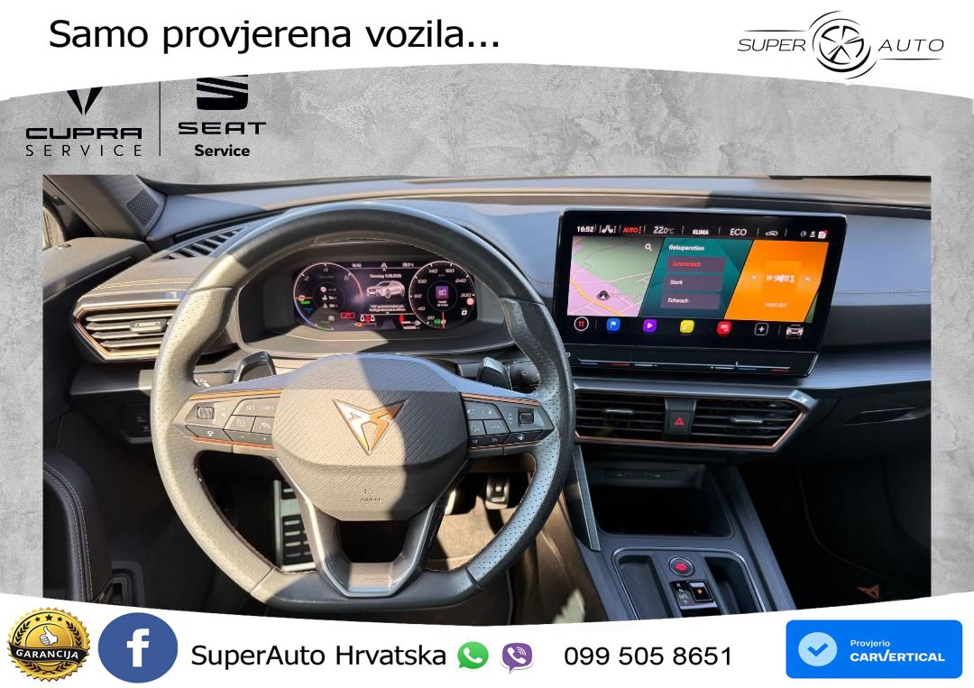 Cupra Formentor 1.4 TSI (245 KS) e-Hybrid DSG VZ LED+GR SJED+ACC
