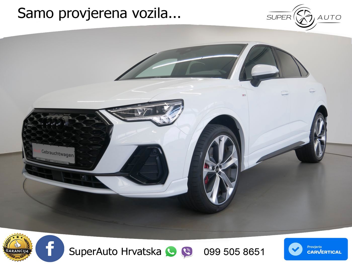 Audi Q3 Sportback 45 TFSI (245 KS) quattro S tronic S line