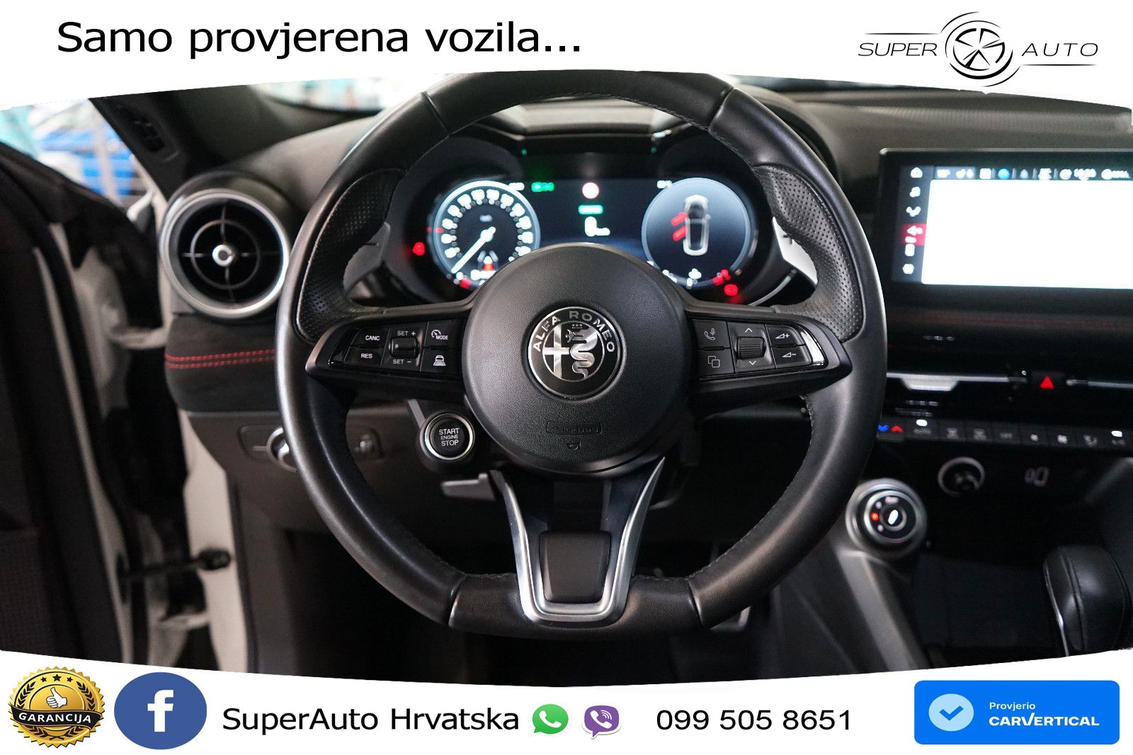 Alfa Romeo Tonale 1.5 VGT (160 KS) 48V-Hybrid TCT LED+GR SJED+ACC