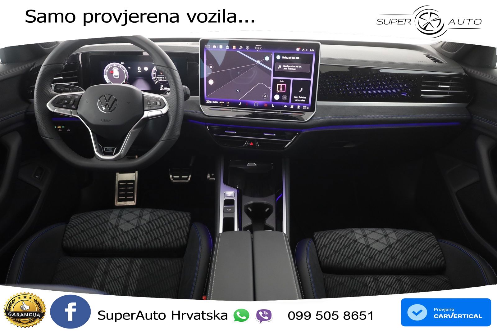 Volkswagen Passat Variant 2.0 TSI (265 KS) 4MOTION DSG R-Line LED+GR SJED+ACC