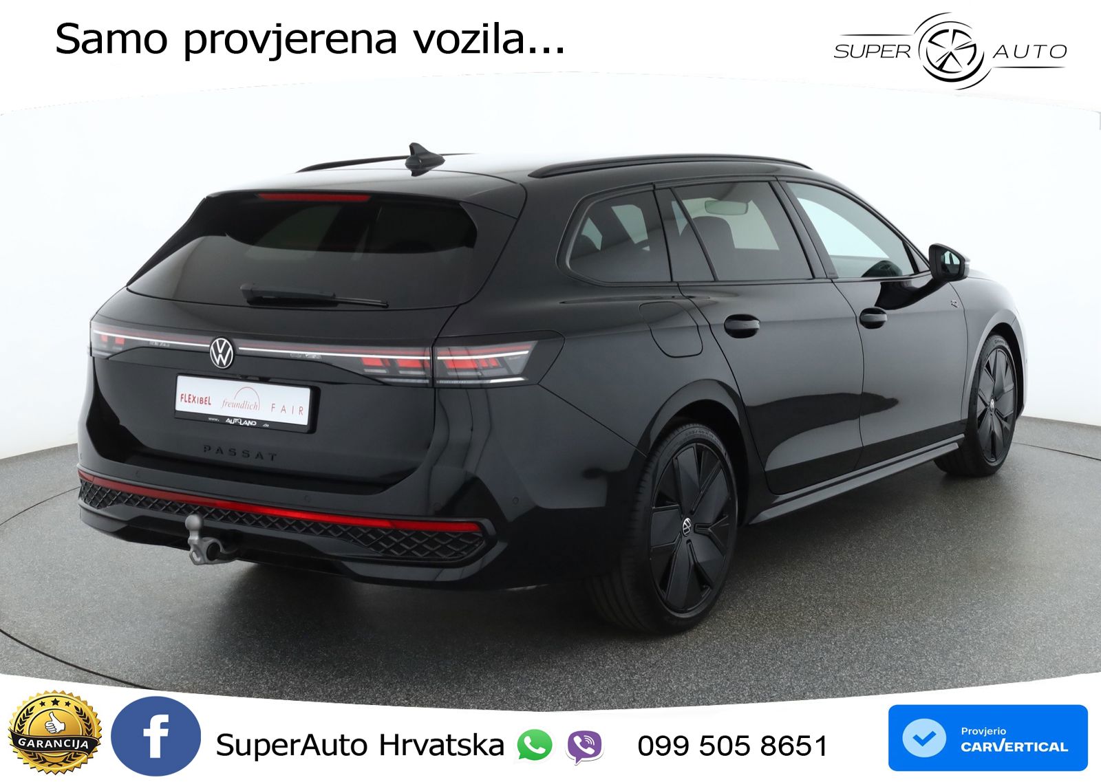 Volkswagen Passat Variant 2.0 TSI (265 KS) 4MOTION DSG R-Line LED+GR SJED+ACC