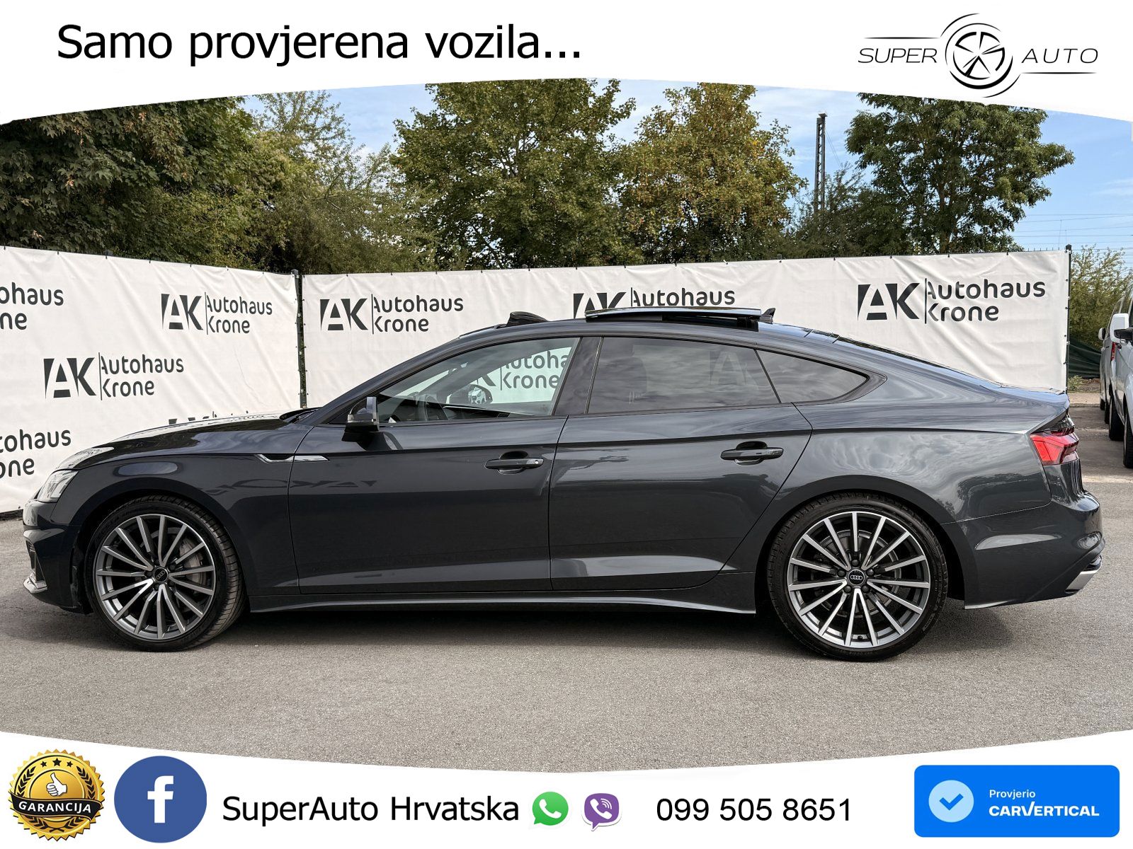 Audi A5 Sportback  40 TFSI (204 KS) S tronic S line MATRIX+GR SJED+KAM