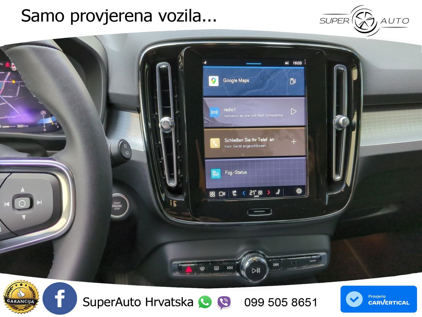 Volvo XC40 2.0 B3 163 KS Automatic LED+GR SJED+ACC