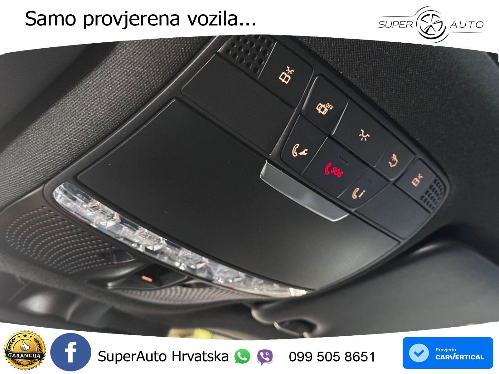 Mercedes AMG GLC 63 V8 (476 KS) 4MATIC+ MCT ZRAČNI+ACC+GR SJED+KAM+PANO