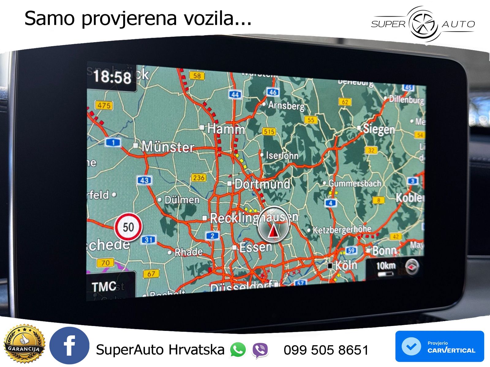Mercedes AMG GLC 63 V8 (476 KS) 4MATIC+ MCT ZRAČNI+ACC+GR SJED+KAM+PANO