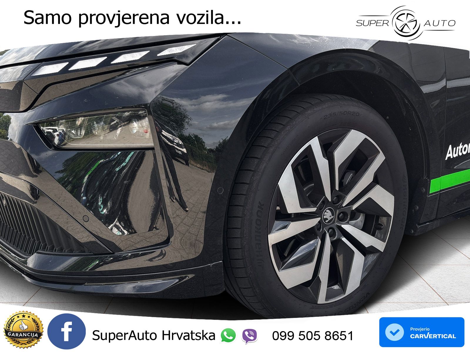 Škoda Enyaq 85 82 kWh (286 KS) SportLine LED+GR SJED+ACC