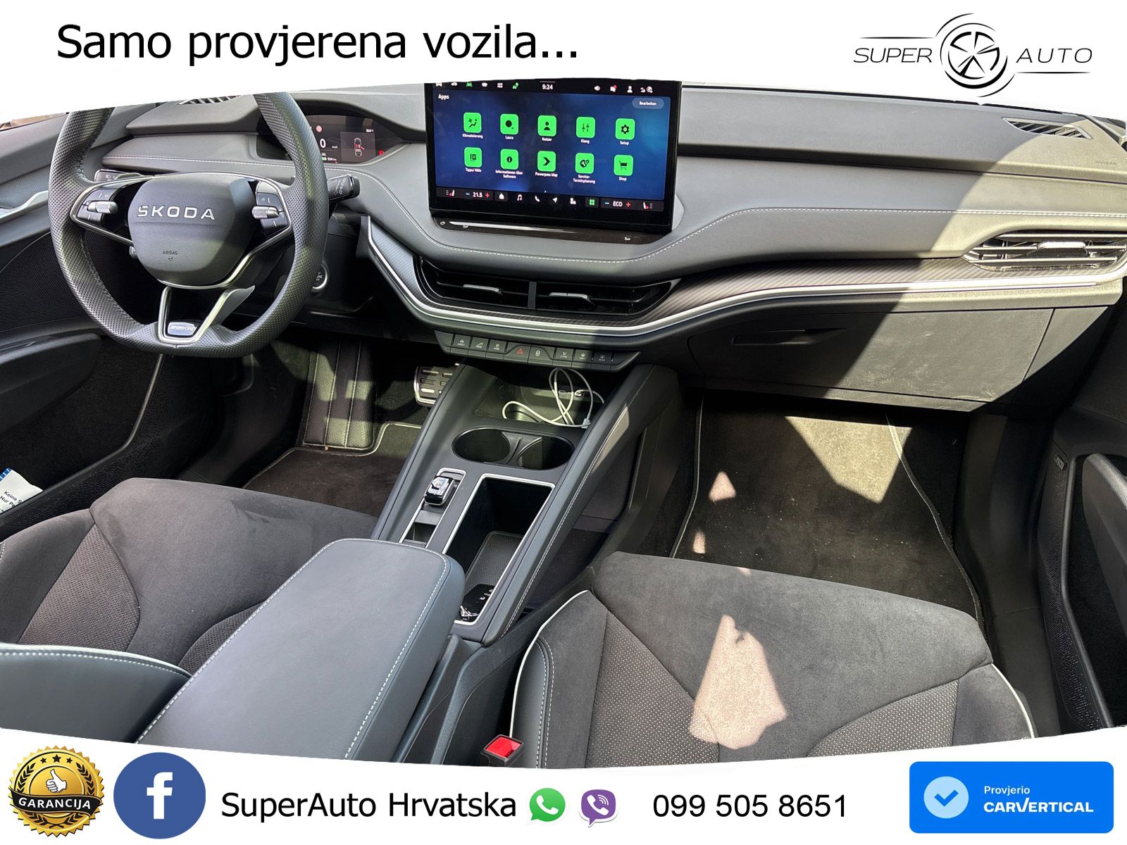 Škoda Enyaq 85 82 kWh (286 KS) SportLine LED+GR SJED+ACC
