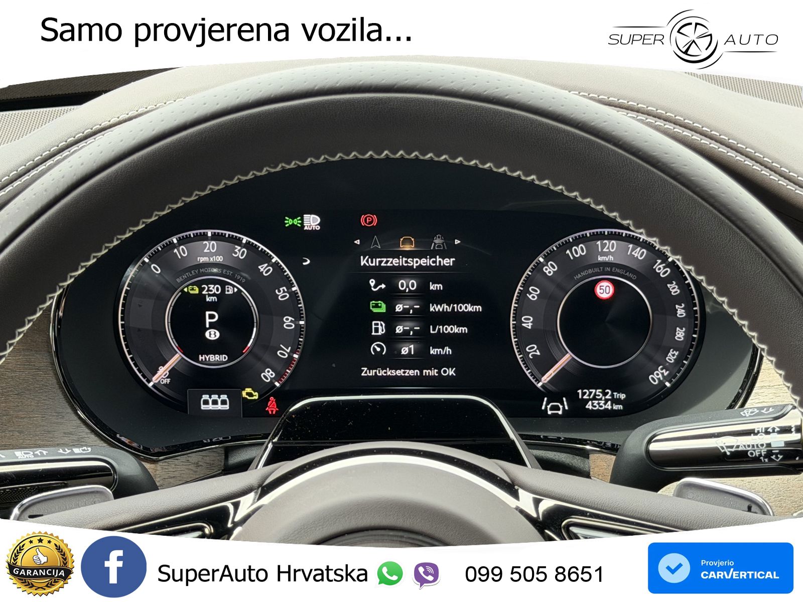 Bentley Flying Spur IV S 4.0 V8 TFSi (680 KS) AWD DCT ZRAČNI+ACC+GR SJED+KAM+PANO