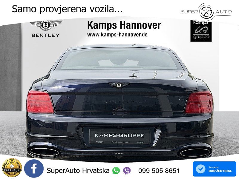 Bentley Flying Spur IV S 4.0 V8 TFSi (680 KS) AWD DCT ZRAČNI+ACC+GR SJED+KAM+PANO