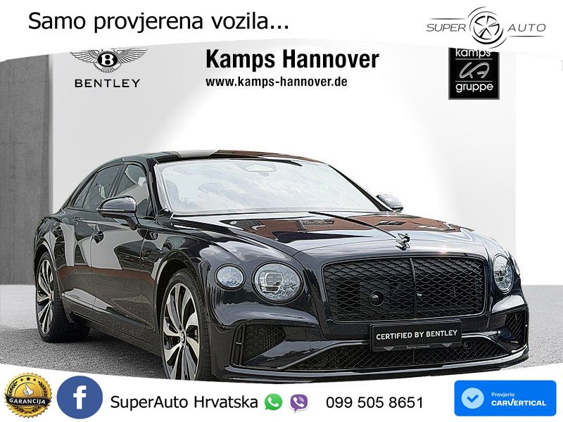 Bentley Flying Spur IV S 4.0 V8 TFSi (680 KS) AWD DCT ZRAČNI+ACC+GR SJED+KAM+PANO