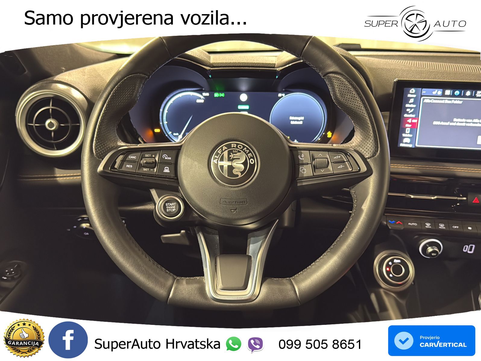 Alfa Romeo Tonale 1.5 VGT (160 KS) 48V-Hybrid TCT LED+GR SJED+ACC