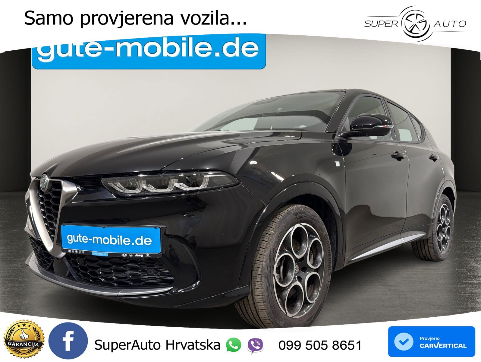 Alfa Romeo Tonale 1.5 VGT (160 KS) 48V-Hybrid TCT LED+GR SJED+ACC