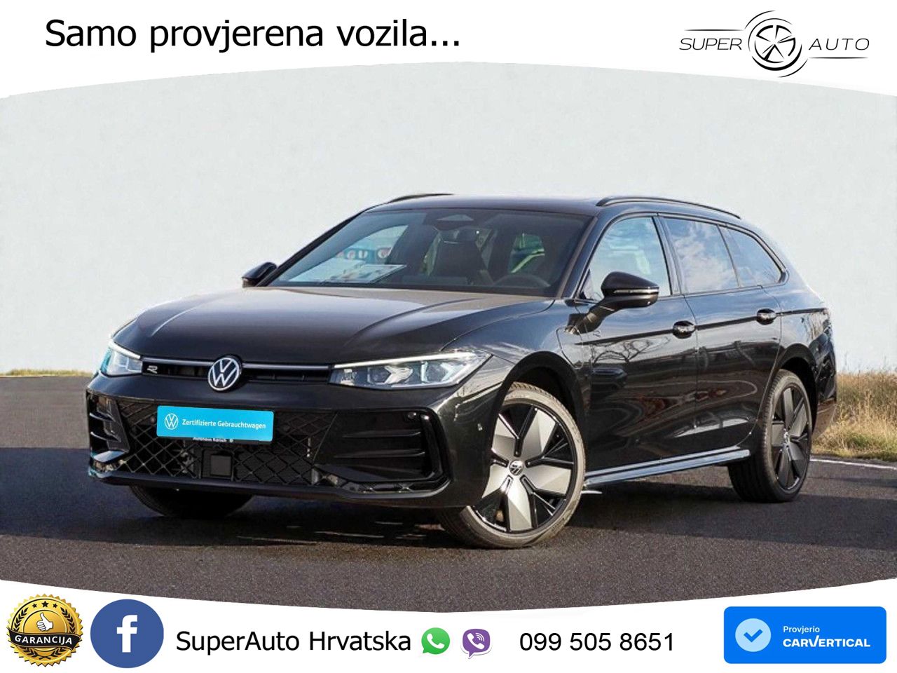 Volkswagen Passat Variant 1.5 TSI (204 KS) eHybrid DSG R-Line MATRIX+GR SJED+KAM