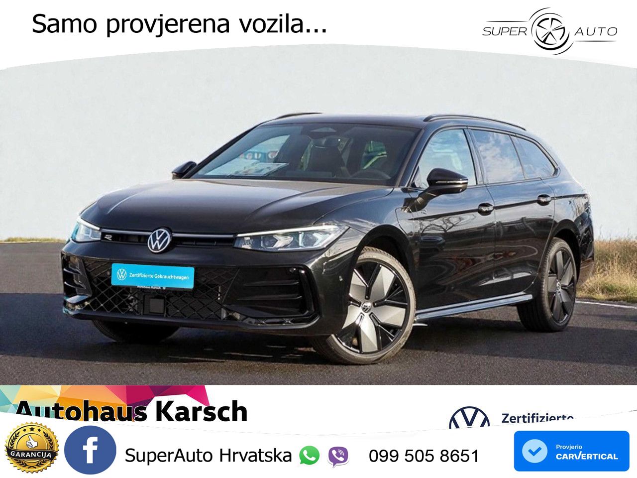 Volkswagen Passat Variant 1.5 TSI (204 KS) eHybrid DSG R-Line MATRIX+GR SJED+KAM