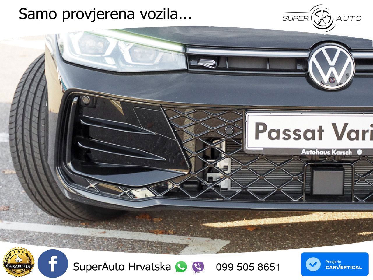 Volkswagen Passat Variant 1.5 TSI (204 KS) eHybrid DSG R-Line MATRIX+GR SJED+KAM