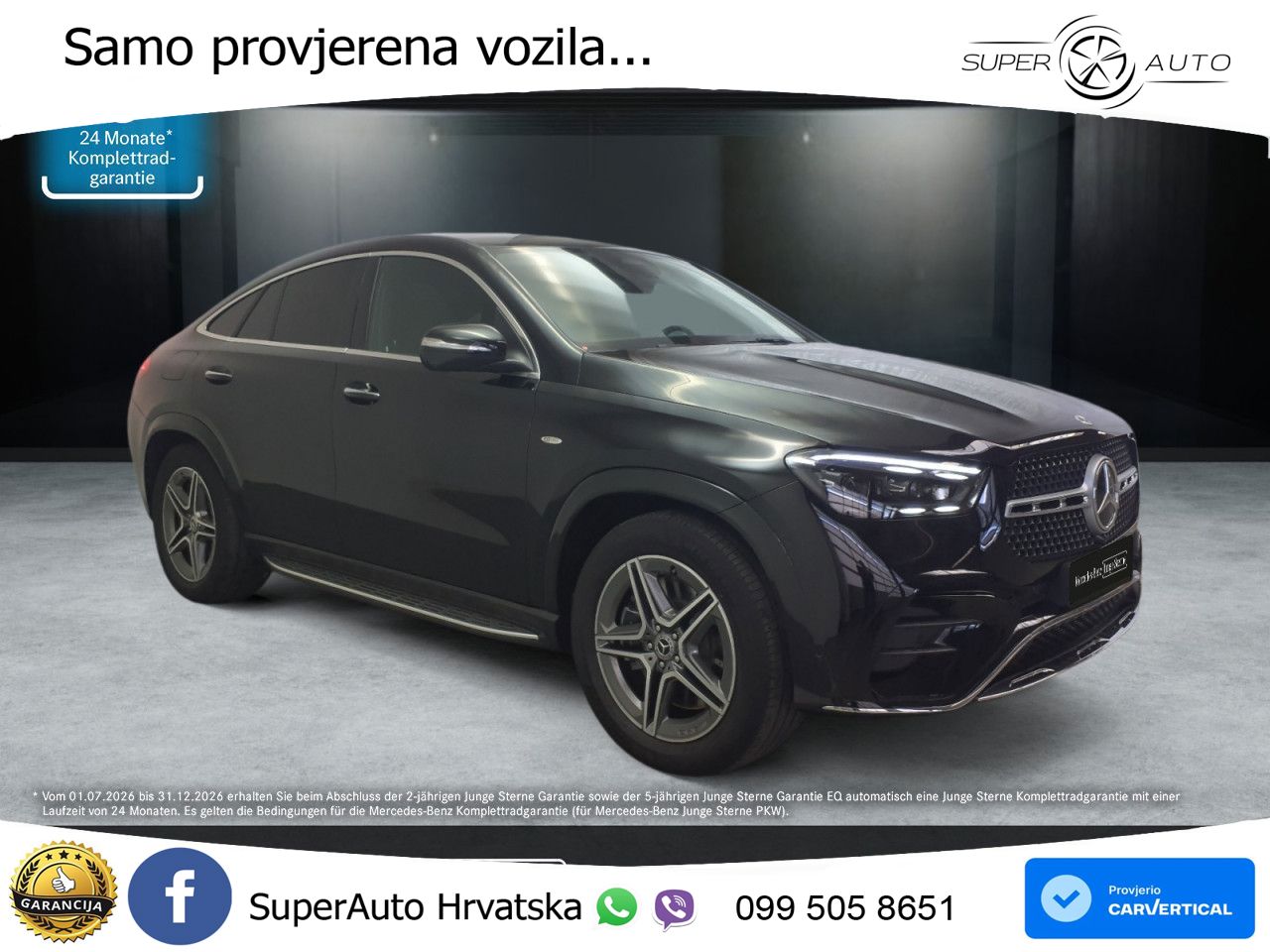 Mercedes GLE Coupe 350de (333 KS) 4MATIC 9G-TRONIC AMG ACC+HEAD+GR SJED+360+PANO