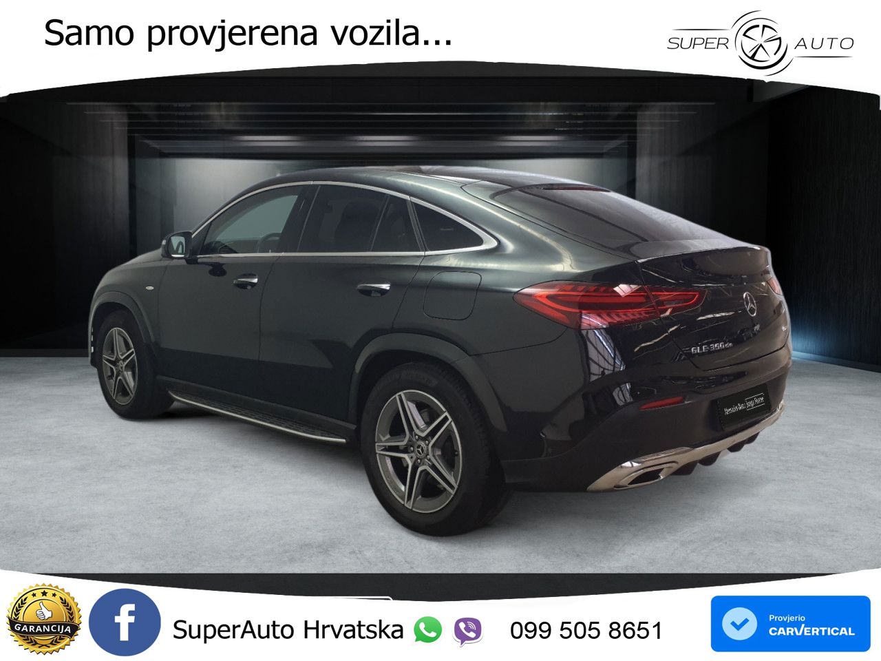 Mercedes GLE Coupe 350de (333 KS) 4MATIC 9G-TRONIC AMG ACC+HEAD+GR SJED+360+PANO