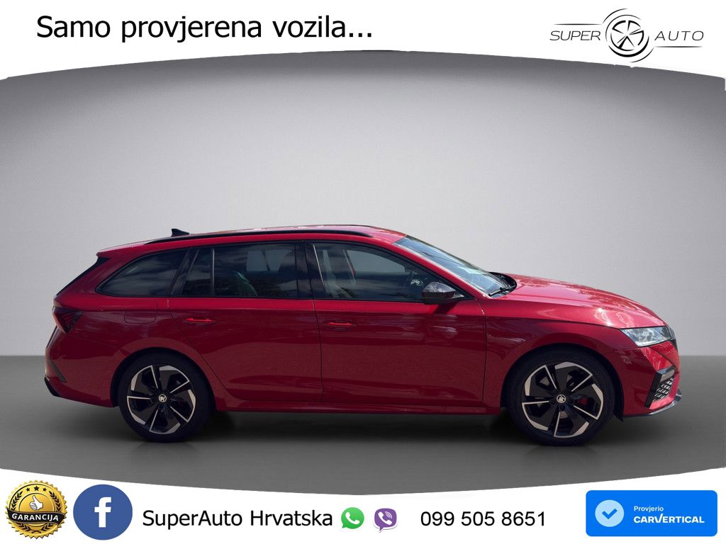 Škoda Octavia Combi RS 2.0 TDI (200 KS) DSG LED+GR SJED+ACC