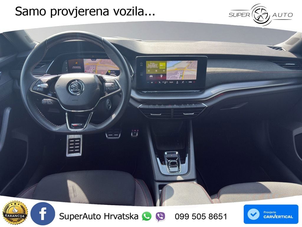 Škoda Octavia Combi RS 2.0 TDI (200 KS) DSG LED+GR SJED+ACC