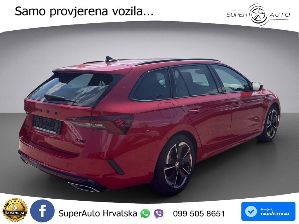 Škoda Octavia Combi RS 2.0 TDI (200 KS) DSG LED+GR SJED+ACC