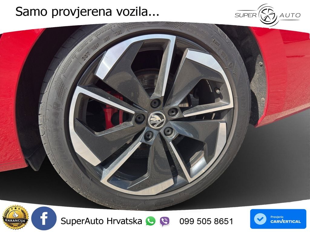 Škoda Octavia Combi RS 2.0 TDI (200 KS) DSG LED+GR SJED+ACC