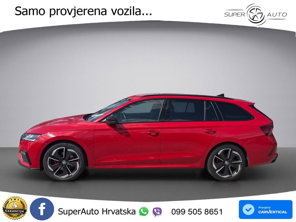 Škoda Octavia Combi RS 2.0 TDI (200 KS) DSG LED+GR SJED+ACC