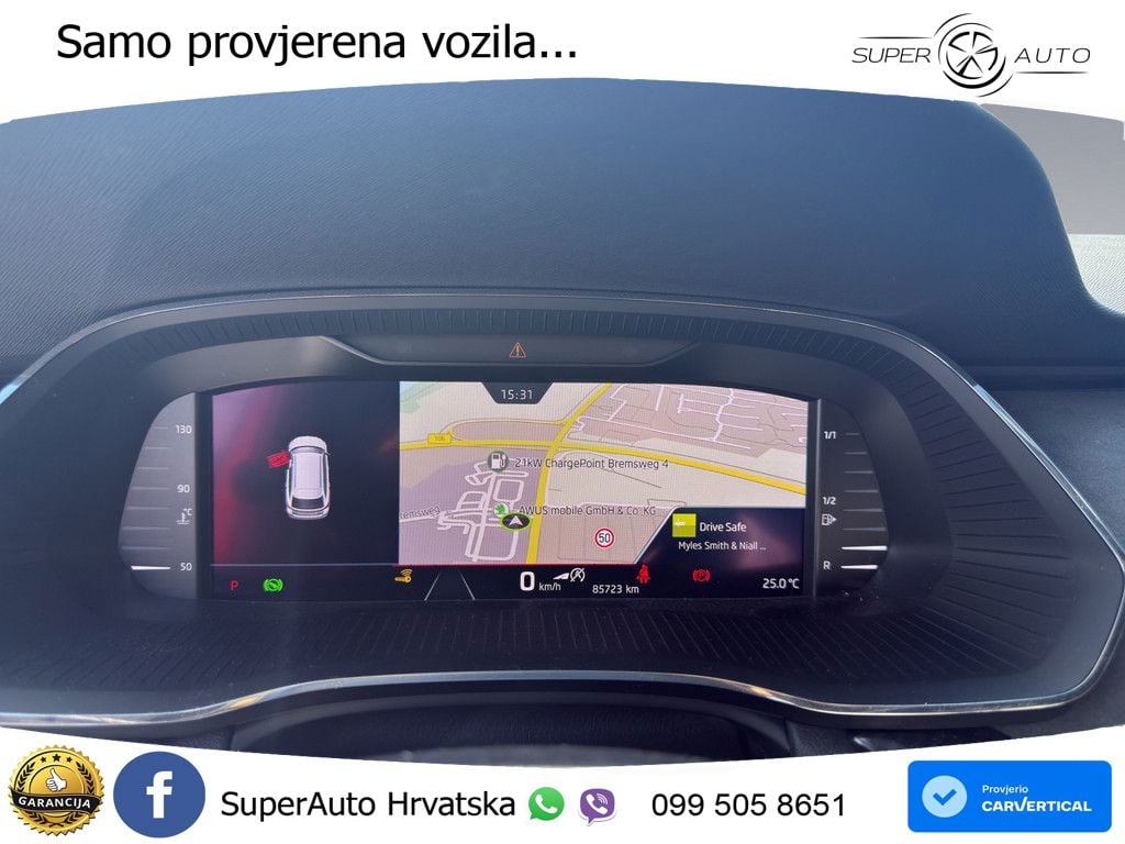 Škoda Octavia Combi RS 2.0 TDI (200 KS) DSG LED+GR SJED+ACC
