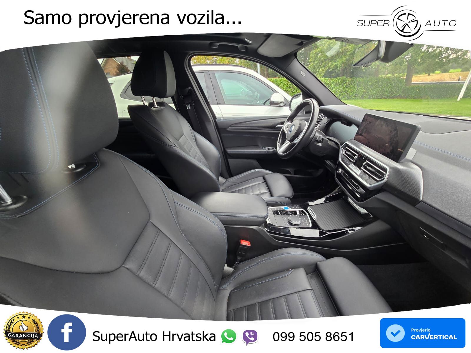 BMW iX3 80 kWh (286 KS) ACC+HEAD+GR SJED+360+PANO