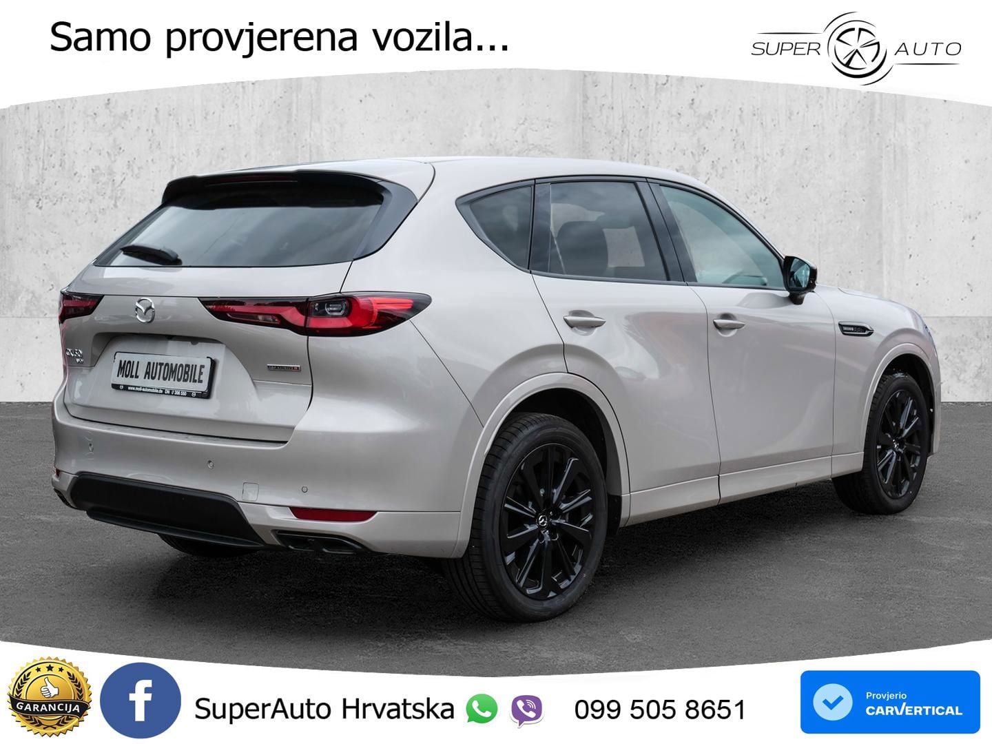Mazda CX-60 3.3 e-Skyactiv D (254 KS) AWD Automatic LED+GR SJED+ACC