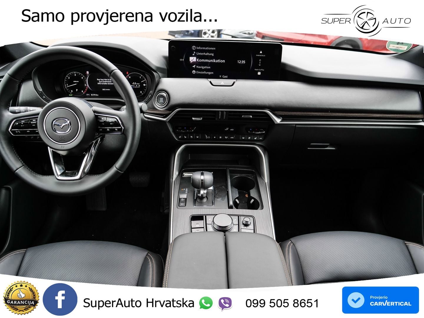 Mazda CX-60 3.3 e-Skyactiv D (254 KS) AWD Automatic LED+GR SJED+ACC