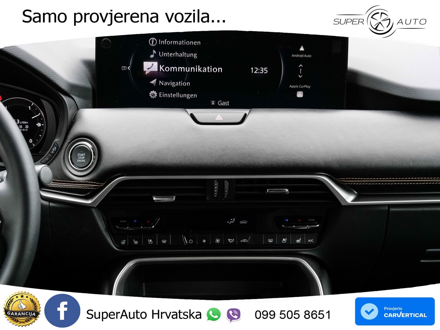 Mazda CX-60 3.3 e-Skyactiv D (254 KS) AWD Automatic LED+GR SJED+ACC
