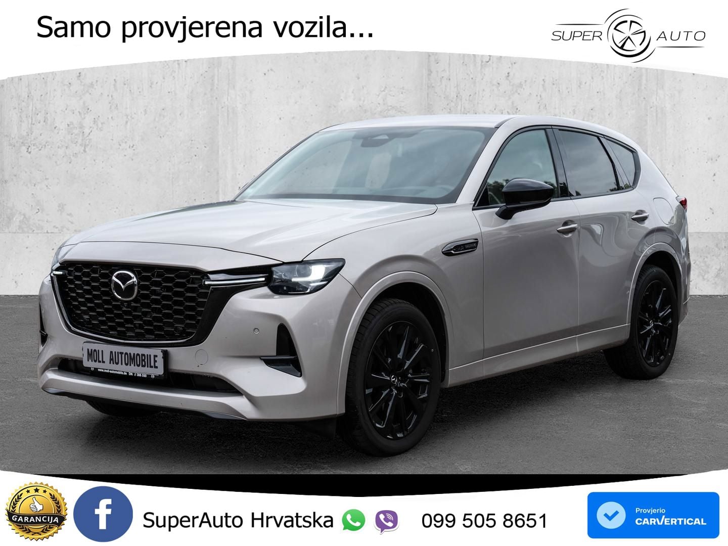 Mazda CX-60 3.3 e-Skyactiv D (254 KS) AWD Automatic LED+GR SJED+ACC