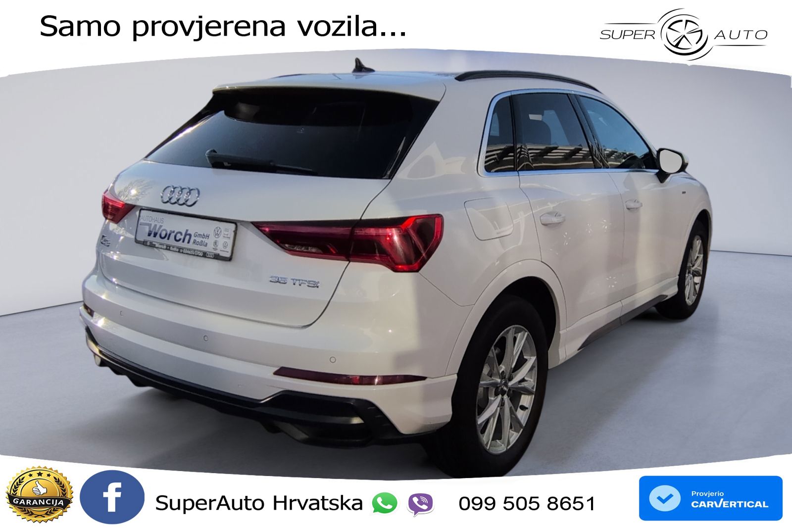 Audi Q3 35 TFSI (150 KS) S tronic S line LED+GR SJED+ACC