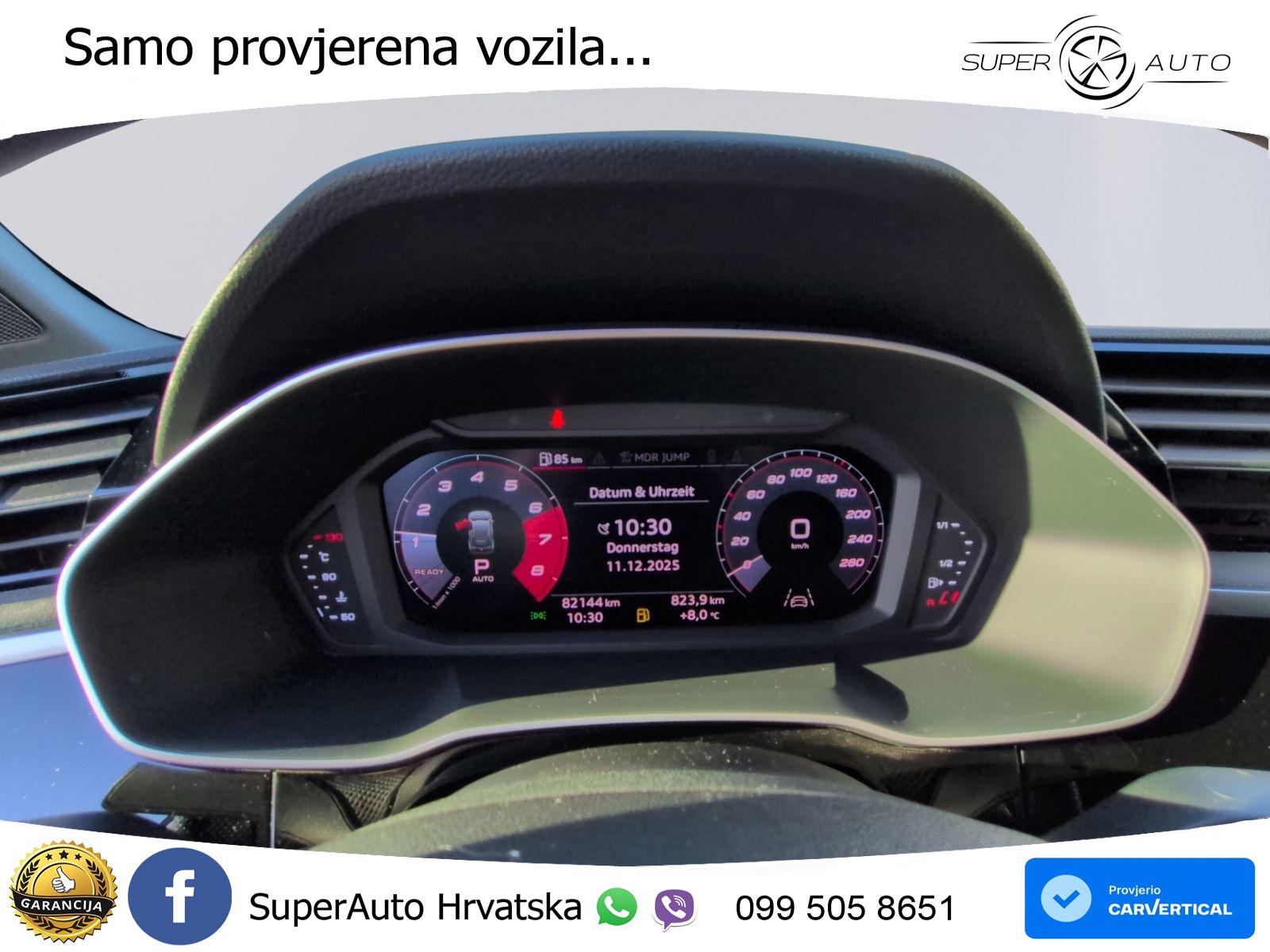 Audi Q3 35 TFSI (150 KS) S tronic S line LED+GR SJED+ACC