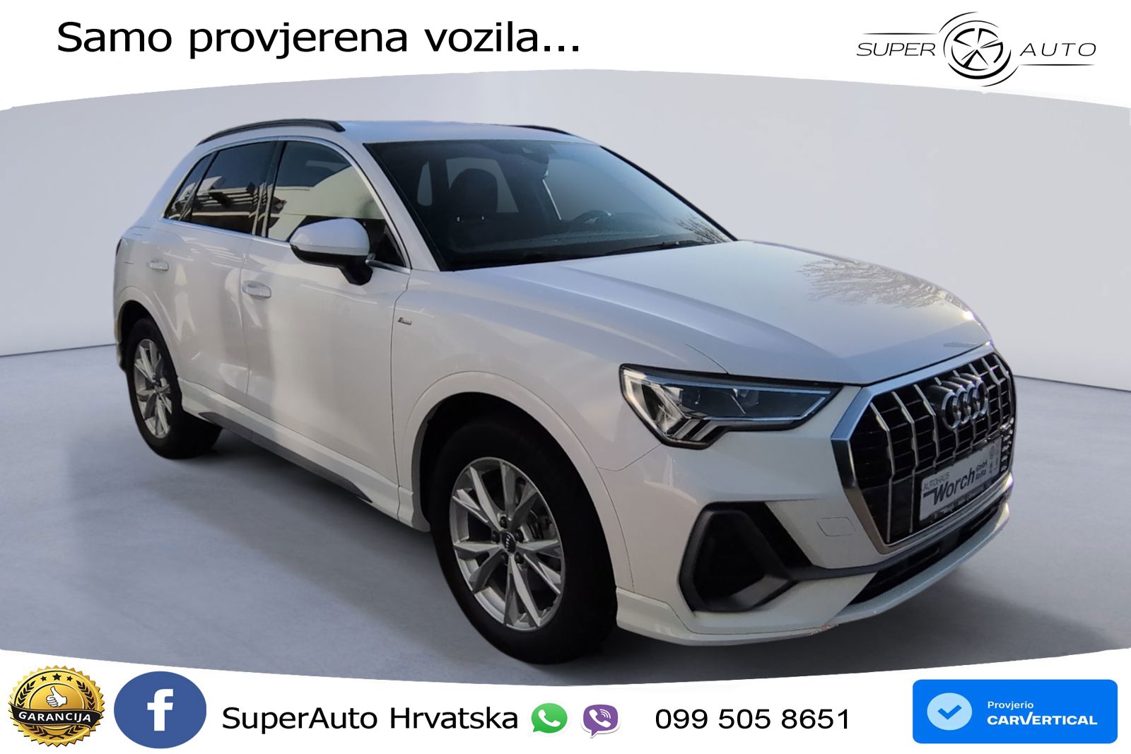 Audi Q3 35 TFSI (150 KS) S tronic S line LED+GR SJED+ACC