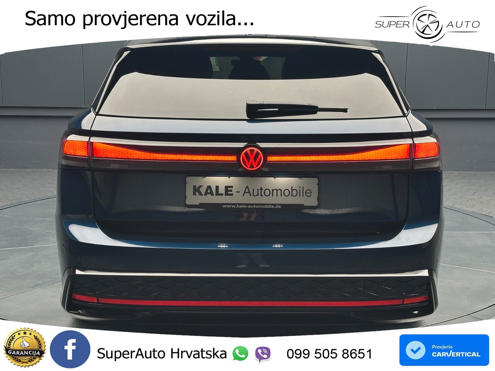 Volkswagen ID.7 GTX 91 kWh (340 KS) 4MOTION